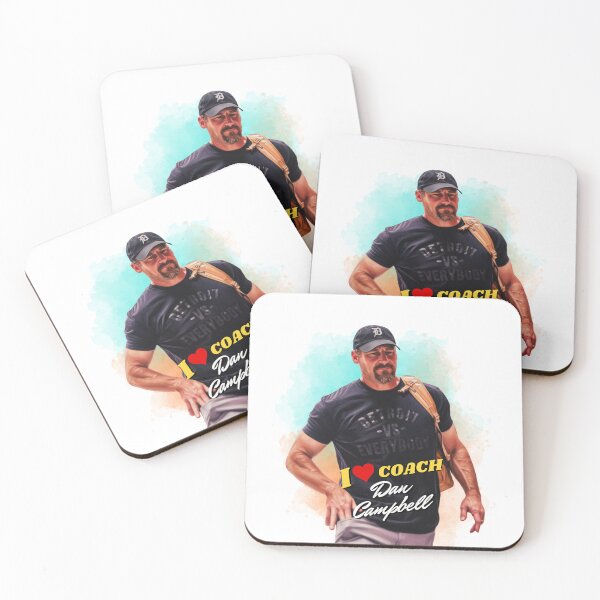 Item preview, Dan Campbell Painted Effect T-Shirt and Sticker designed and sold by DiverseDazzle.