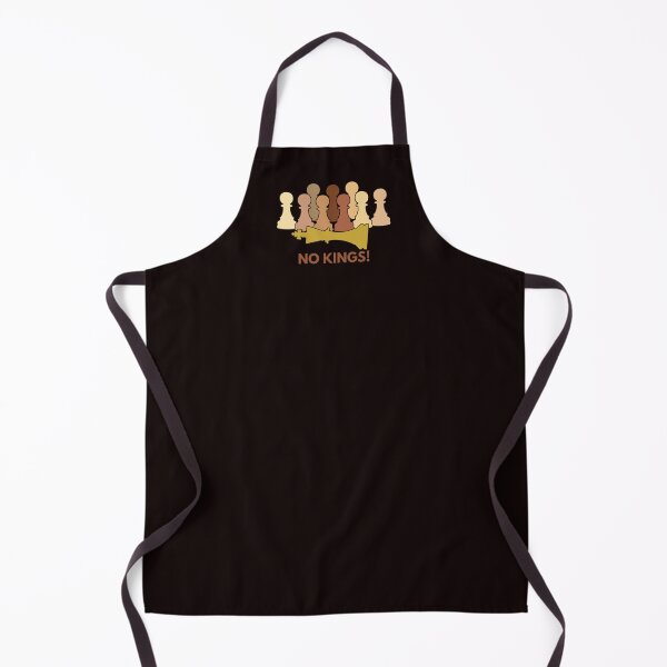 Item preview, No Kings! – Unity & Equality Chess Design (Flesh Toned Pawns / Gold King) designed and sold by The 99 United.