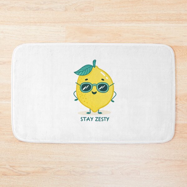 Item preview, Cool Lemon Character - Stay Zesty  designed and sold by asliberry.