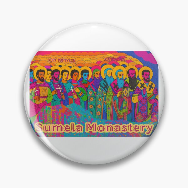 Item preview, Sumela Monastery – Pop Art Byzantine Saints designed and sold by asliberry.