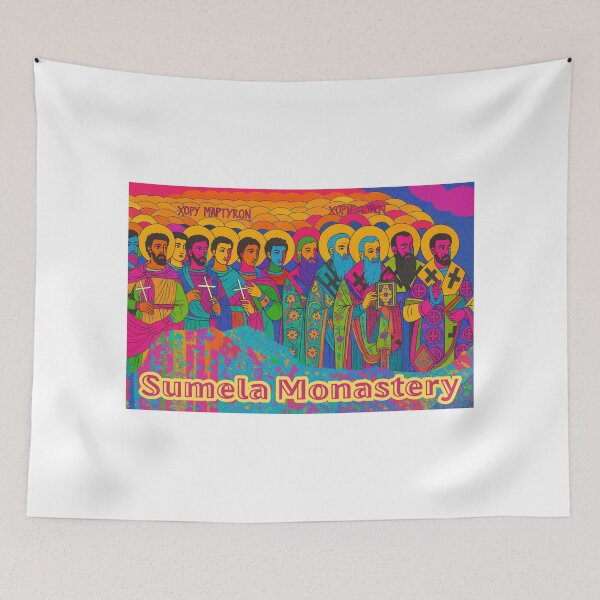 Item preview, Sumela Monastery – Pop Art Byzantine Saints designed and sold by asliberry.