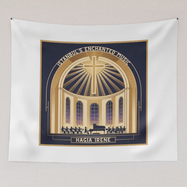 Item preview, Istanbul's Enchanted Music - Hagia Irene Art Deco Concert designed and sold by asliberry.