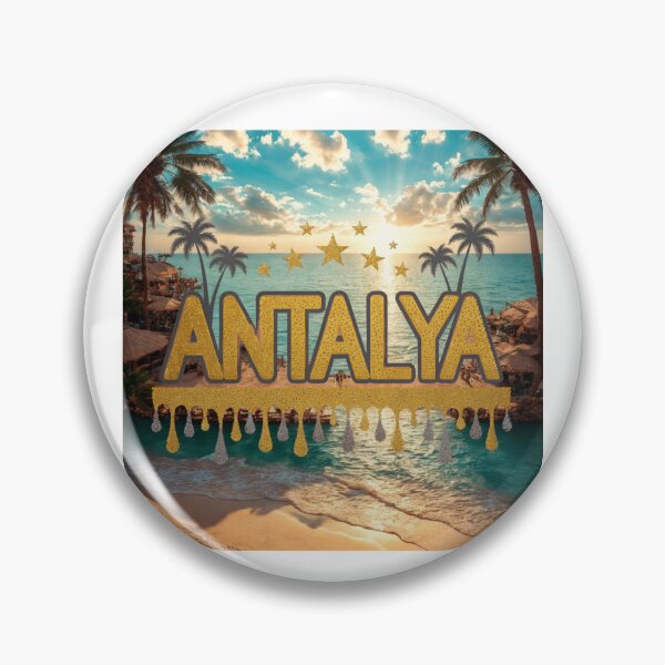 Item preview, Antalya Golden Sparkle Beach Design designed and sold by asliberry.