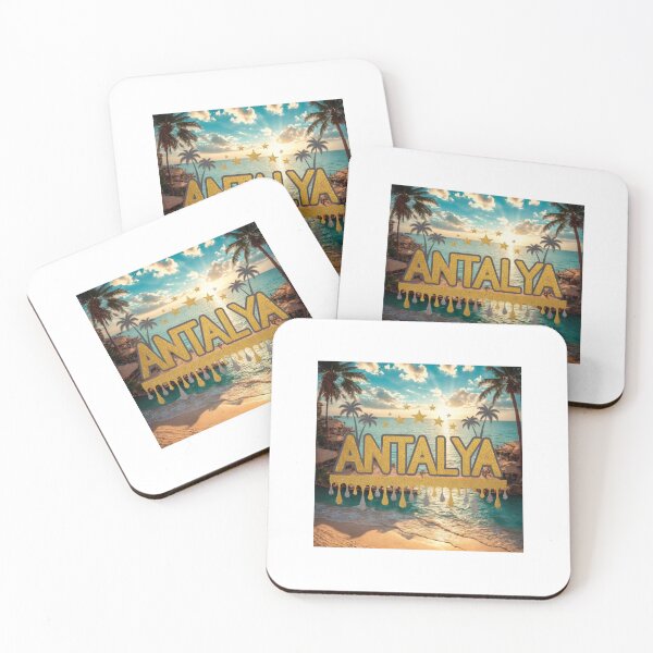 Item preview, Antalya Golden Sparkle Beach Design designed and sold by asliberry.