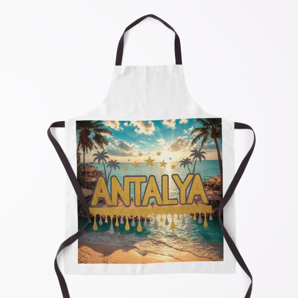 Item preview, Antalya Golden Sparkle Beach Design designed and sold by asliberry.