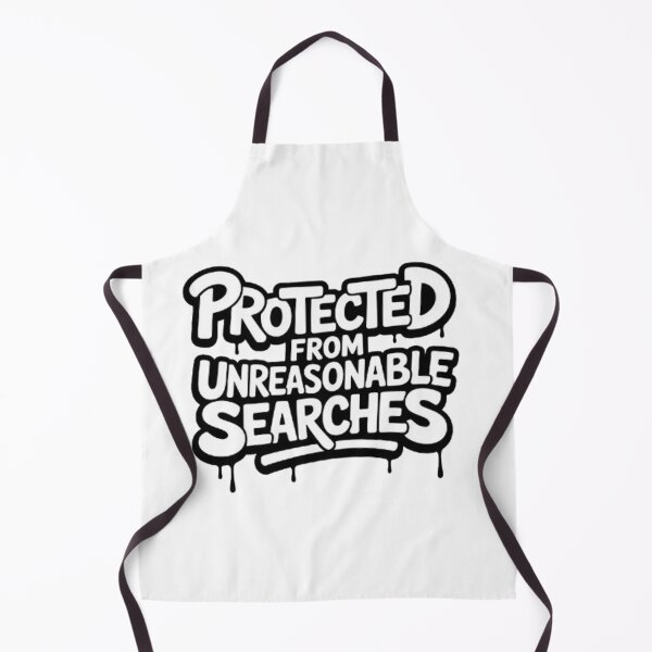 Item preview, Protected From Unreasonable Searches Statement designed and sold by Mindful Wall Art Studio.