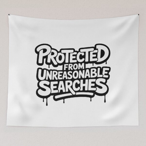 Item preview, Protected From Unreasonable Searches Statement designed and sold by Ed & Harmony.