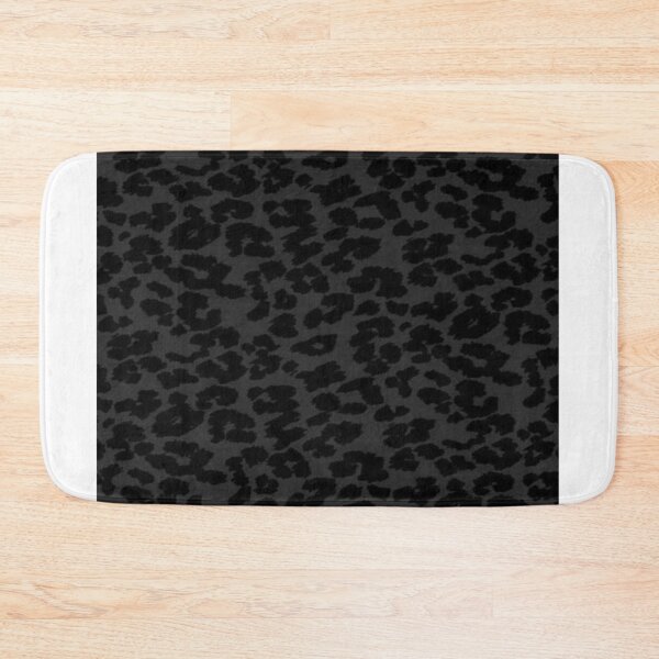 Item preview, Matte and Glossy Black Leopard Pattern - Grunge Animal Print designed and sold by graziam2.