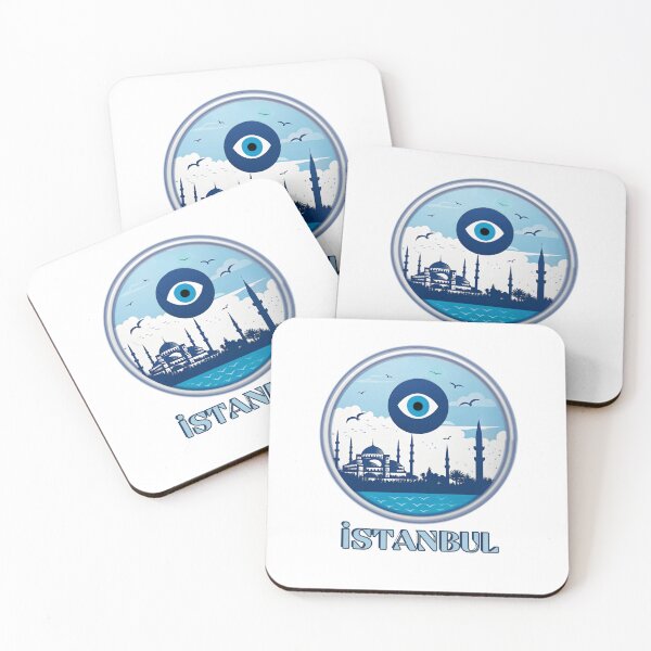 Item preview, Istanbul Blue Mosque & Evil Eye Design designed and sold by asliberry.