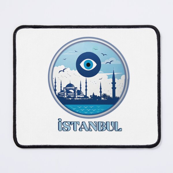 Item preview, Istanbul Blue Mosque & Evil Eye Design designed and sold by asliberry.