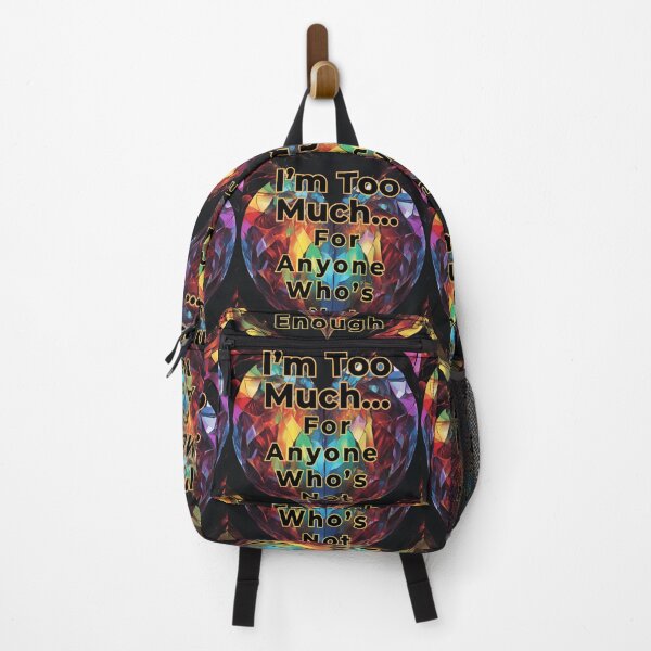 Item preview, “Faceted Feelings: Too Much to Dim” designed and sold by Mindful56.