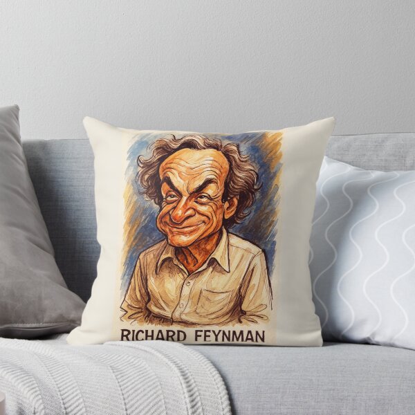 Item preview, Richard Feynman Caricature designed and sold by Sarcastic designs.