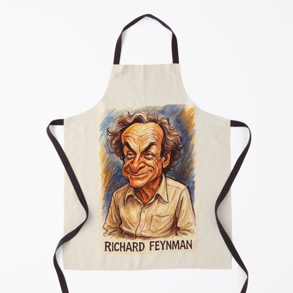 Item preview, Richard Feynman Caricature designed and sold by Sarcastic designs.