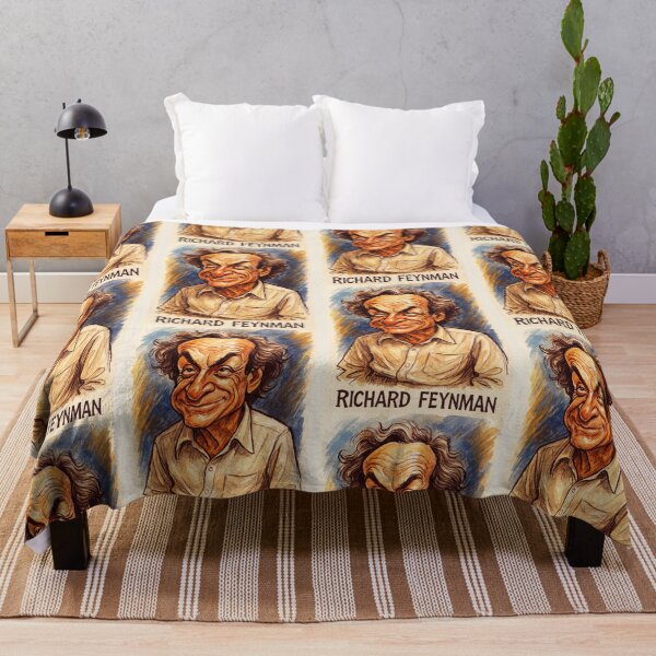 Item preview, Richard Feynman Caricature designed and sold by Sarcastic designs.