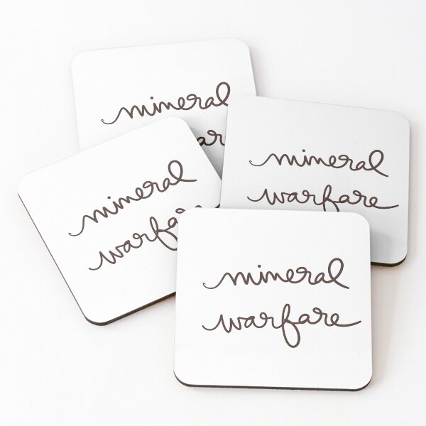 Item preview, Mineral Warfare  designed and sold by abeink.