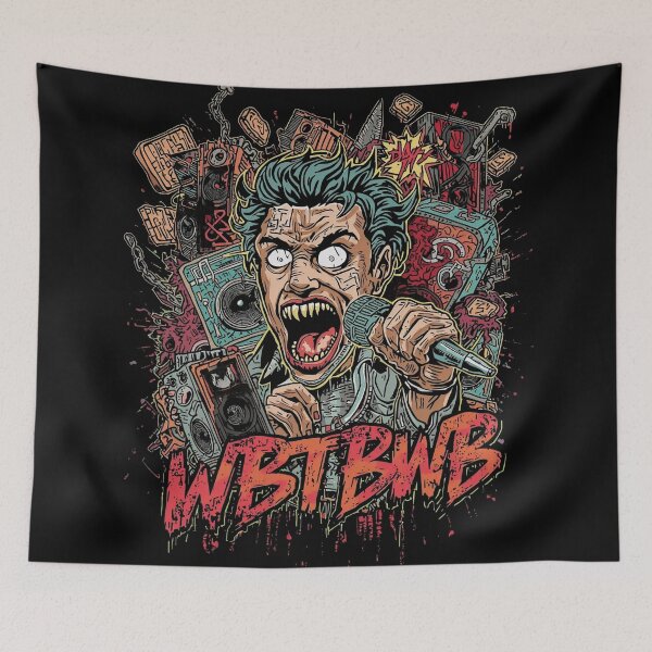 Item preview, WBTBWB Deathcore Electronic Metal inspired designed and sold by Nordic Echo.