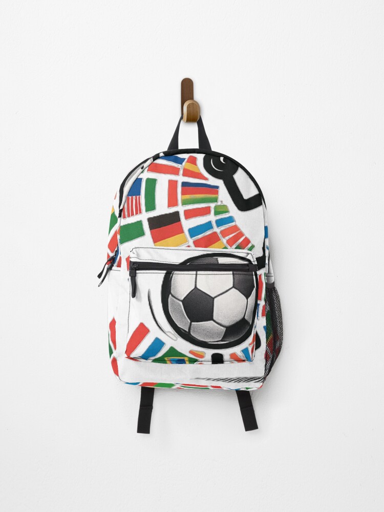 Thumbnail 1 of 3, Backpack, Football Is Life designed and sold by Endeva4eva.