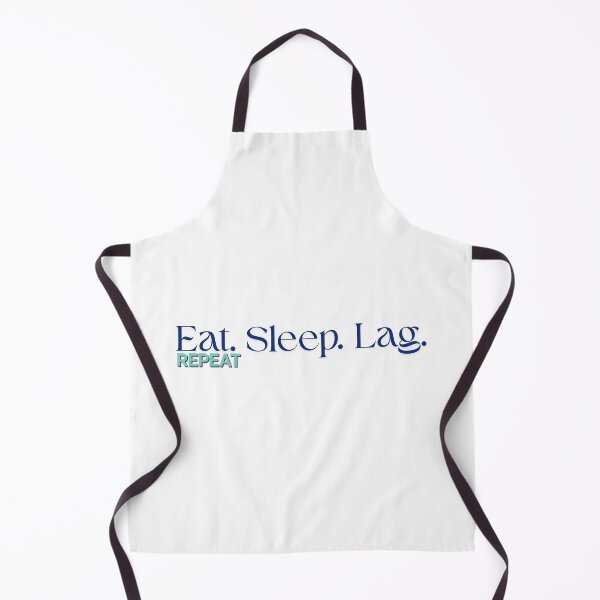 Item preview, Eat. Sleep. Lag. Repeat designed and sold by GreyChocolate.