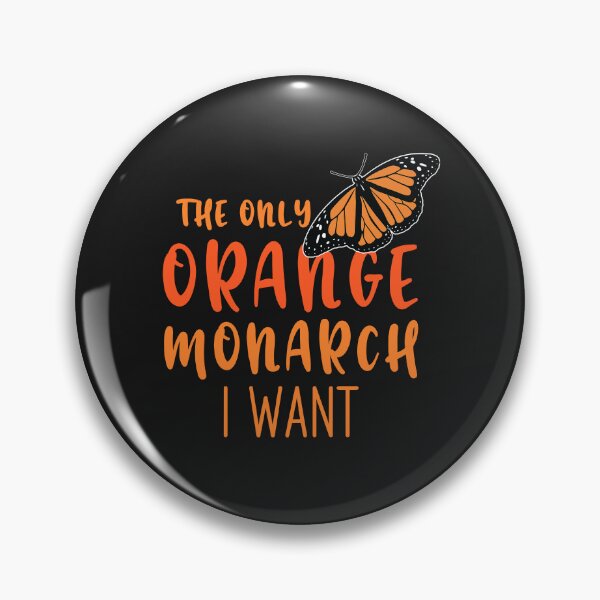 Item preview, Minimalist Orange Monarch Butterfly T-Shirt designed and sold by LarryMBrown.