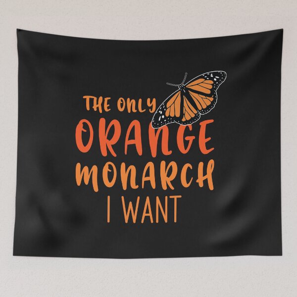 Item preview, Minimalist Orange Monarch Butterfly T-Shirt designed and sold by LarryMBrown.