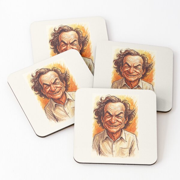 Item preview, Richard Feynman Caricature designed and sold by Sarcastic designs.
