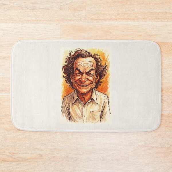 Artikelvorschau, Richard Feynman-Karikatur entworfen und verkauft von Sarcastic designs.