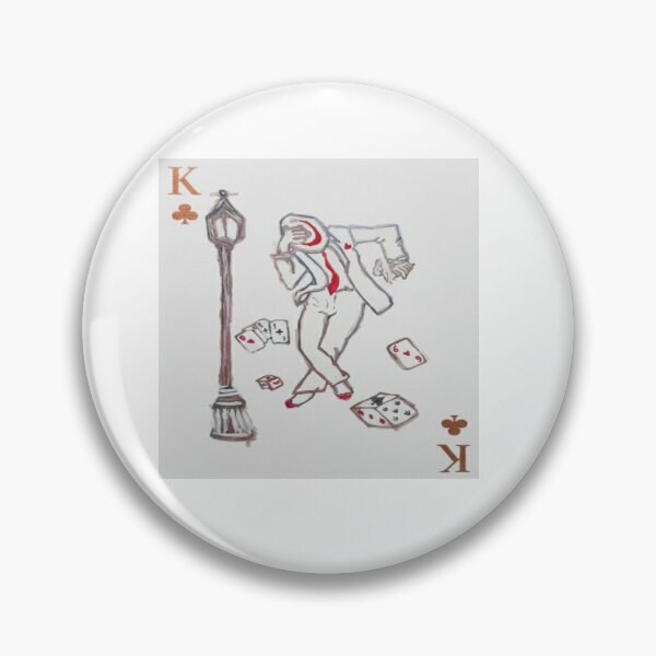 Item preview, King of Clubs Card Art designed and sold by Ateliê dos Naipes .
