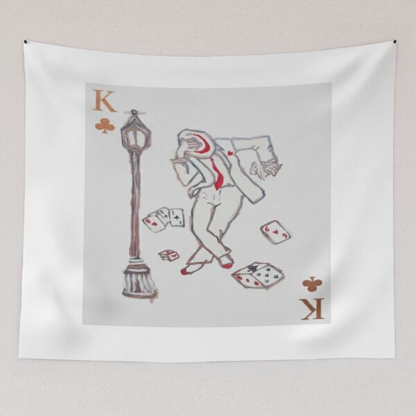 Item preview, King of Clubs Card Art designed and sold by Ateliê dos Naipes .