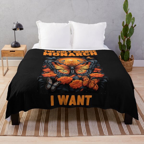 Item preview, Bold Monarch Butterfly Floral Statement T-Shirt designed and sold by LarryMBrown.