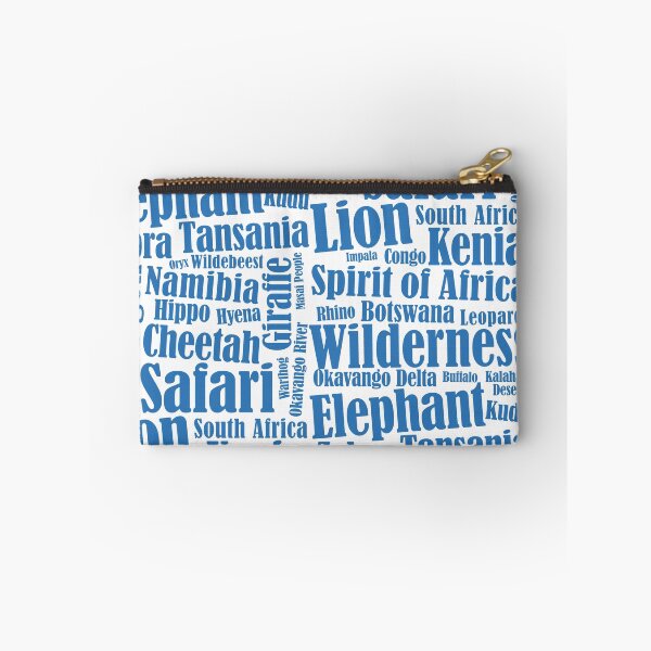 Item preview, Africa continent adventure wilderness elephant lion designed and sold by Helen-Storm.