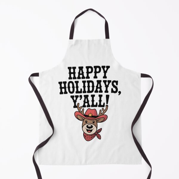Item preview, Western Christmas Cowboy Reindeer Southern Greeting Festive Art designed and sold by chattsuede.
