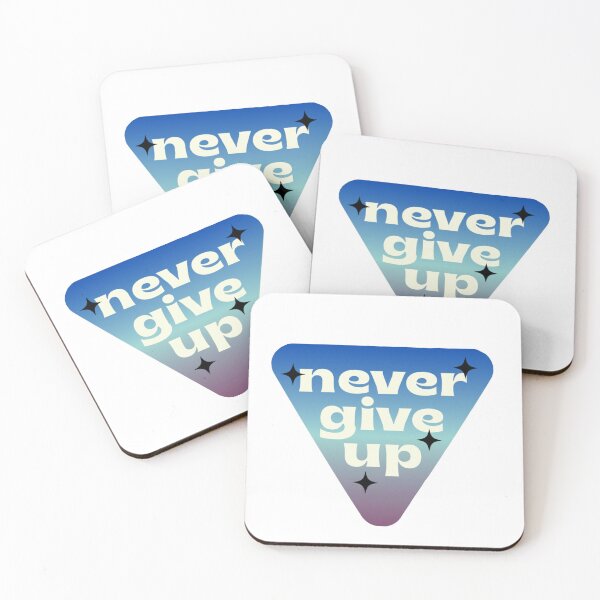 Item preview, Never give up designed and sold by Beautyqueens Beautys.