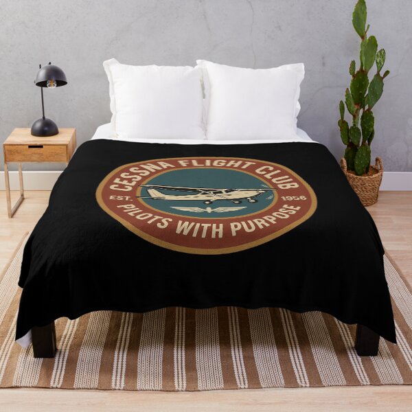Item preview, Cessna Flight Club – Vintage Pilot Patch (Est. 1956) designed and sold by getpressedshirt.