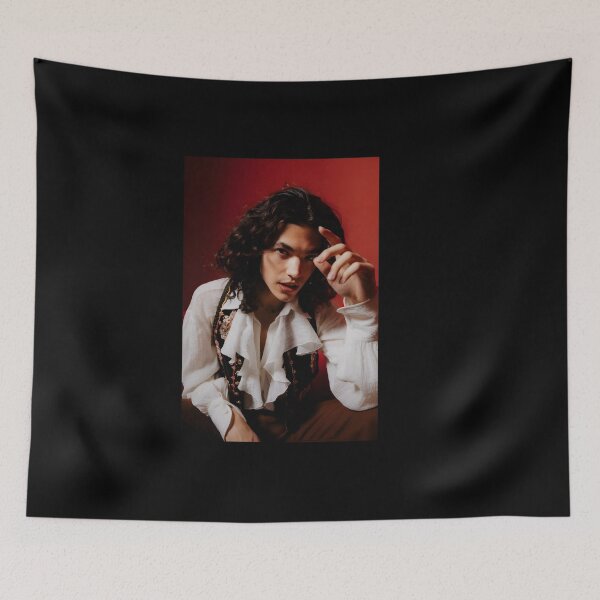 Item preview, Conan Gray – Vintage Romantic Portrait in Red Glow designed and sold by aziakuboires.