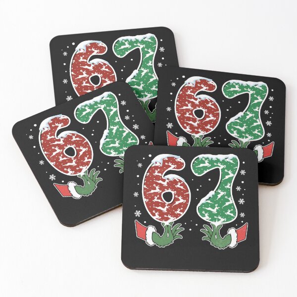 Item preview, 67 Christmas 6 7 Meme Elf Gen Alpha Six Seven 6-7 designed and sold by Patchina.