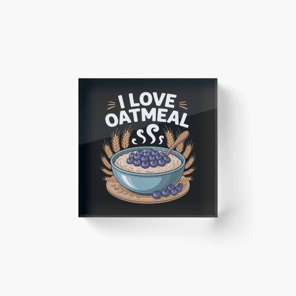 Item preview, I Love Oatmeal Wholesome Satisfying designed and sold by tabdejinti.