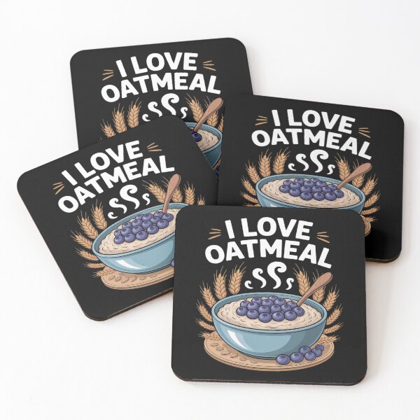 Item preview, I Love Oatmeal Wholesome Satisfying designed and sold by tabdejinti.