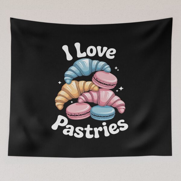 Item preview, I Love Pastries Colorful Delight designed and sold by tabdejinti.