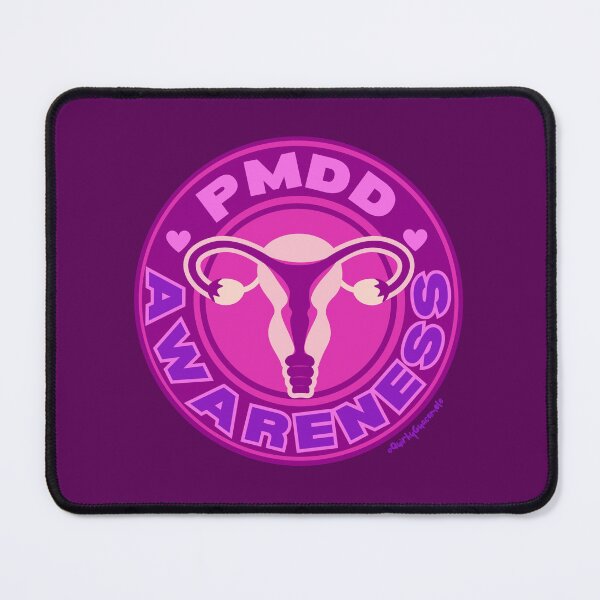 Item preview, PMDD Awareness Logo | Pink Purple Womb (Version 1) designed and sold by QuirkyGuacamole.