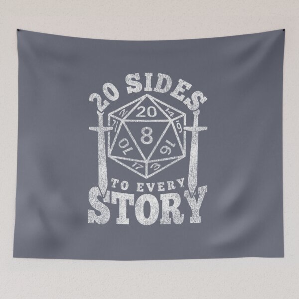 Item preview, 20 Sides to Every Story D20 Dungeon Dice RPG   designed and sold by Olivia8899.