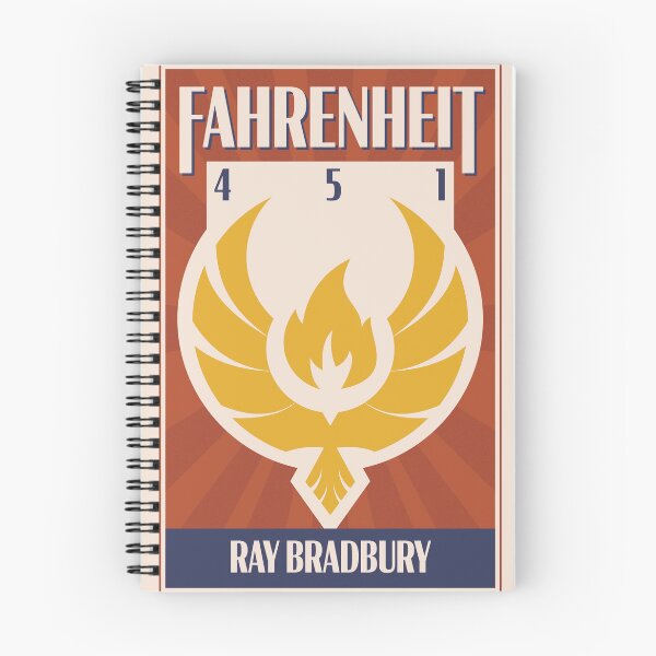 Item preview, Fahrenheit 451 Cover designed and sold by emmi-d-queso.