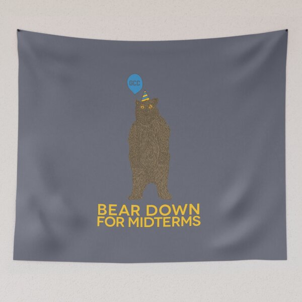 Item preview, Bear Down for Midterms   designed and sold by Olivia8899.