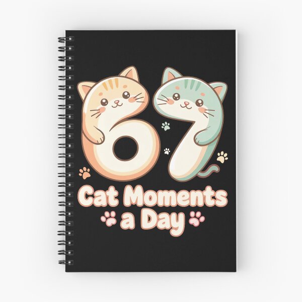 Item preview, 67 Six Seven 6-7 Cat Meme designed and sold by BlightedArt.
