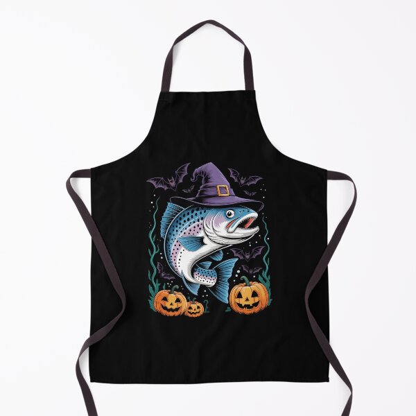 Item preview, Rainbow Trout Fish Halloween Costume Pumpkin Bat Witch designed and sold by TrinaEspinoza.