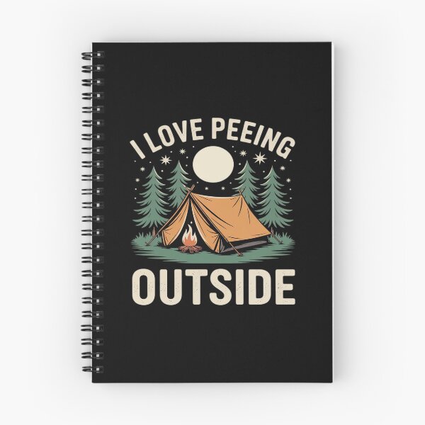 Item preview, I Love Peeing Outside Camping Fun designed and sold by tabdejinti.