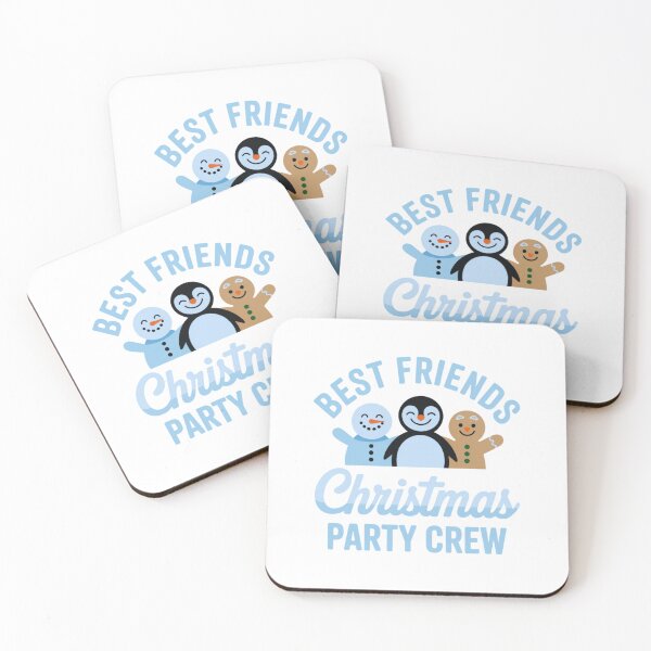 Item preview, Cute Christmas Friends Crew Festive Cartoon Holiday Vibes designed and sold by chattsuede.