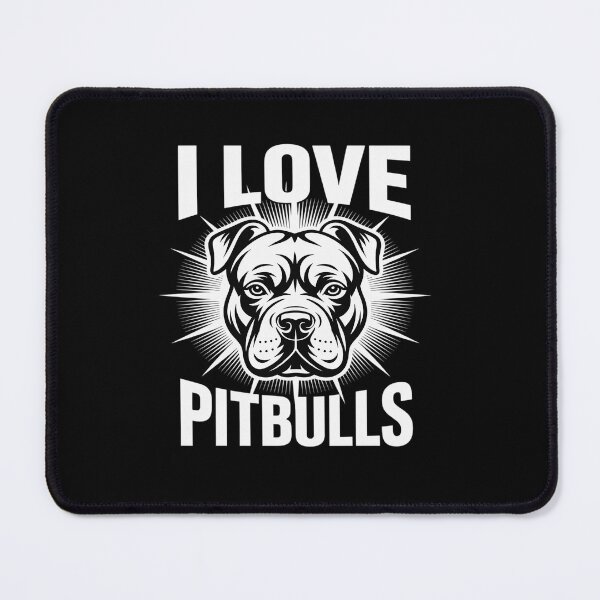 Item preview, I Love Pitbulls Fierce Loyal Companions designed and sold by tabdejinti.