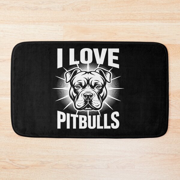 Item preview, I Love Pitbulls Fierce Loyal Companions designed and sold by tabdejinti.
