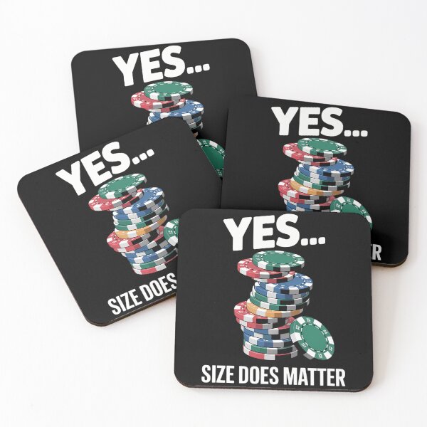 Item preview, Yes Size Does Matter Poker Do you even STACK CHIPS designed and sold by TrinaEspinoza.