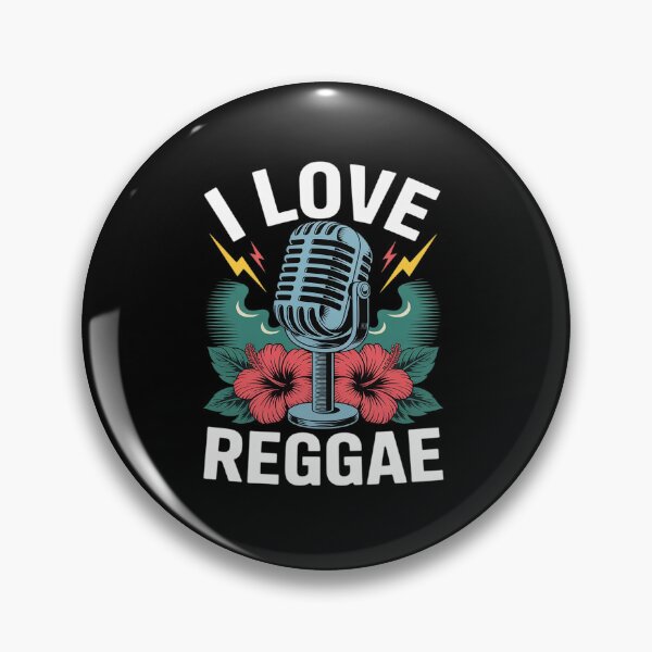 Artikelvorschau, Ich liebe Reggae Mikrofon Hibiskus entworfen und verkauft von tabdejinti.